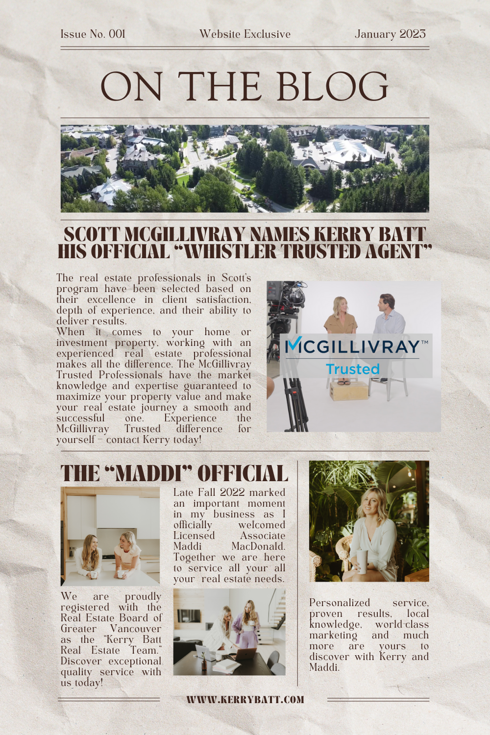 On The Blog - Edition 001